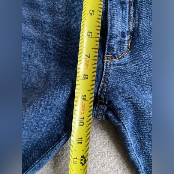 Anthropologie Jeans Women’s 27 Pilcro High-Rise Embroidered Slim Straight Jeans - Picture 12 of 12